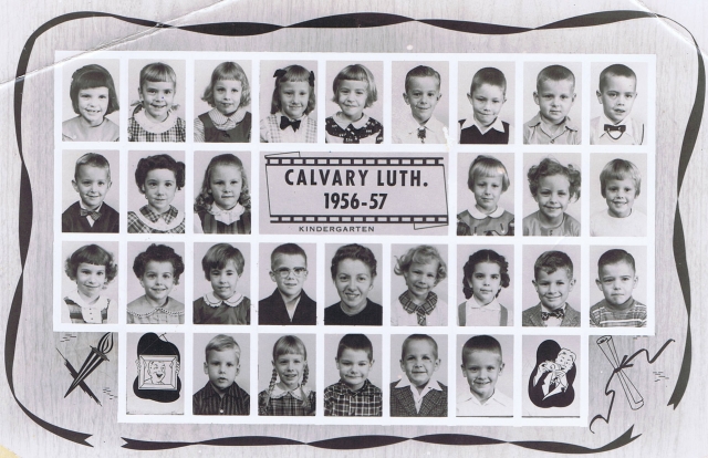 1956_1957 Calvary Luthern Kindergarten by Linda Eyster