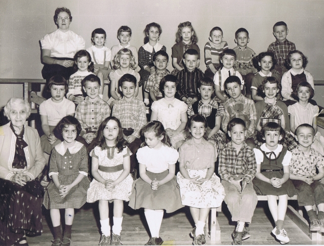 1957_1958 Burkhart 1st Grade by Linda Eyster