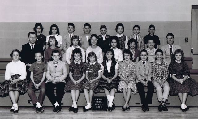 1961_1962 Lincoln 5th Grade by Linda Eyster