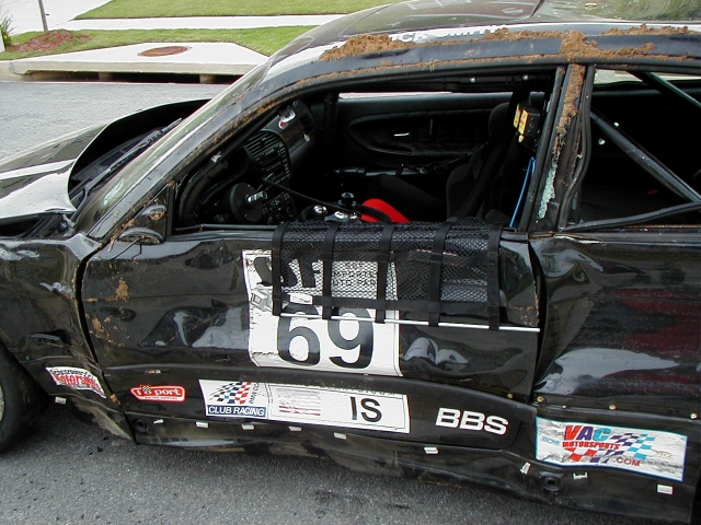 OOPS!  Crash Damage at Virginia International Raceway - Totaled! by Bruce Ashman