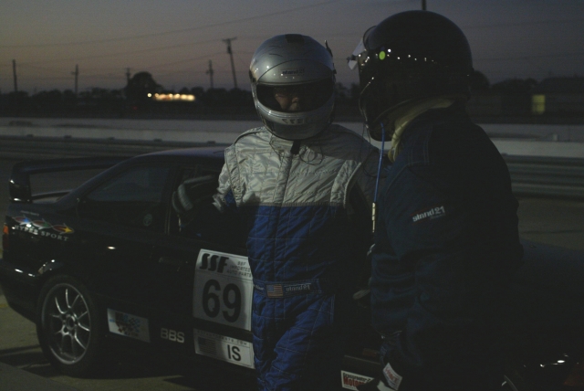 Sebring - Just finished night stint, It is dark out there, especially at 145 MPH